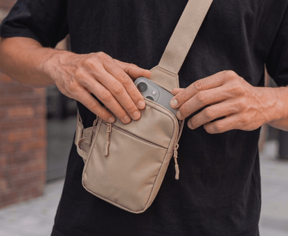NOMAD GO - תיק צד נוח נגד גניבות ליום יום ולטיולים