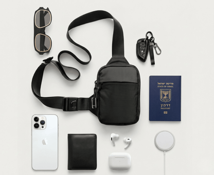 NOMAD GO - תיק צד נוח נגד גניבות ליום יום ולטיולים